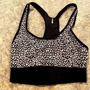 Ultracor Racerback Leopard Print Sports Bra